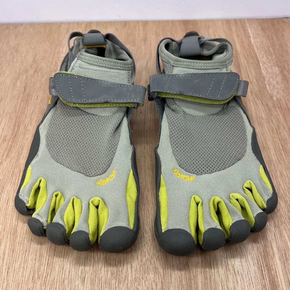 Vibram FiveFingers KSO Barefoot Toe Shoes Women Size W40 Grey Palm Clay W145